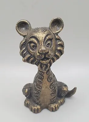 Vintage MOD Dep Italy Cast Brass Lion Figurine  • $19.99