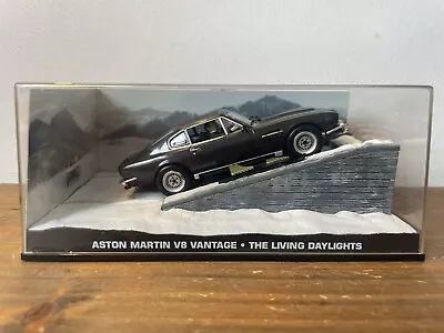 ASTON MARTIN V8 VANTAGE #14 James Bond Car Collection Model The Living Daylights • £13.95
