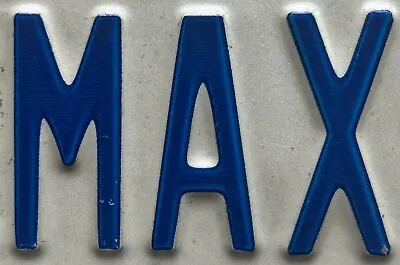 “MAX” California License Plate Sale AIDS TunneltoTowers Org. Vintage & Unusual • $16.99