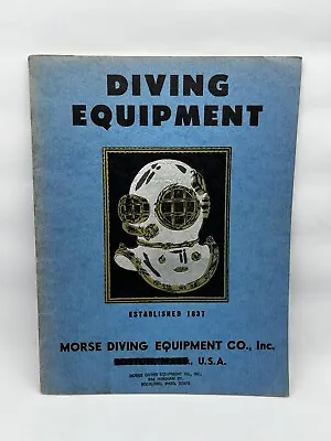 Vintage Morse Diving Equipment Catalog 1971 Usa Rare (b) • $13.50