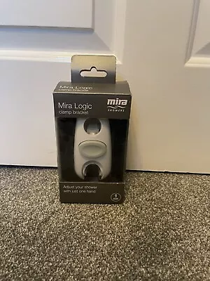 Mira Logic Clamp Bracket Assembly Shower Head Holder In White - BNIB - £15 • £15