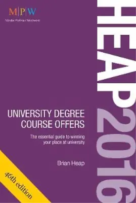 HEAP 2016: University Degree Course Offers: The Essential Guide To Winning Your  • £3.36