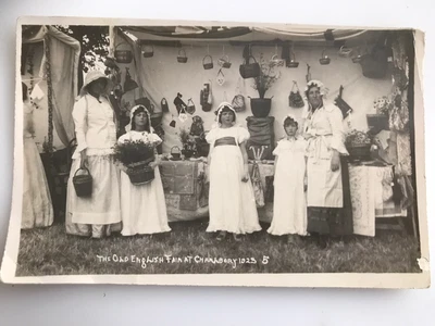 £4 • Buy Charlbury. The Old English Fair. 1923. RP By Packers Studio Chipping Norton.