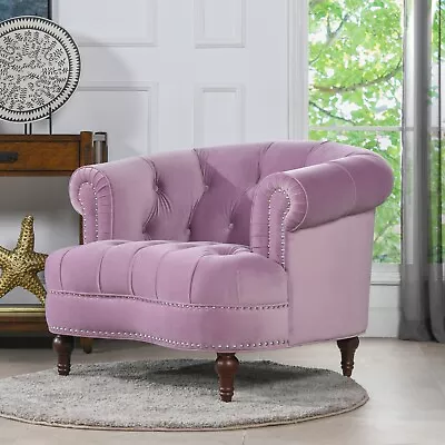 Jennifer Taylor Home La Rosa Victorian Tufted Upholstered Accent Chair • $734.49
