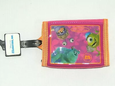 Monsters Inc.~~  1-pink   Kids  Trifold Wallet  4 1/2  X 3 1/4  Closed As Shown • $3.99