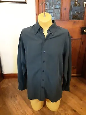 Mens Bruno Sueded Shirt  Long Sleeve Size  M  Collar 15 1/2  • £5