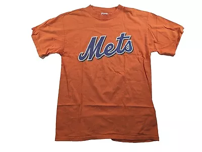 Majestic MLB New York Mets Men's Orange Size LARGE • $16.95