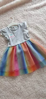 Baby Girl Rainbow Dress • £3