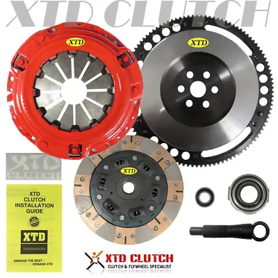 Xtd Dual Friction Clutch & 8lbs Flywheel Kit Honda D16z6 D16y7 D16y8 D17a1 D17a2 • $188.50