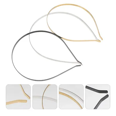 30PCS Metal Headbands For Women Wire Frame Hairband Smooth Metal Hair Hair Band • $12.29