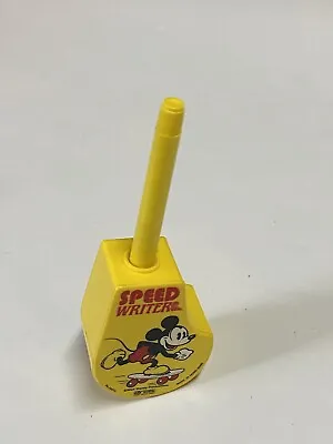 Vintage Mickey Mouse SPEED WRITER Hong Kong Excellent Condition RARE • $60