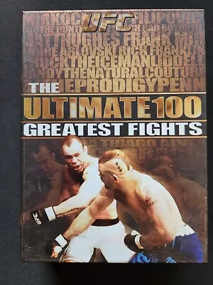 UFC: The Ultimate 100 Greatest Fights (DVD 2009) Collection  • $15