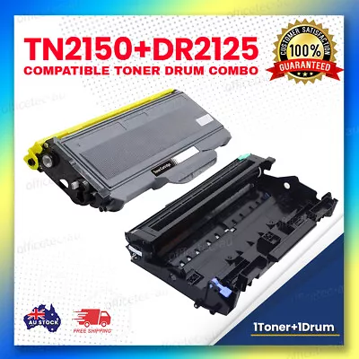 Non-OEM [1x TN2150 + 1x DR2125] Toner+Drum For Brother HL2170W MFC7340 MFC7440 • $32.60