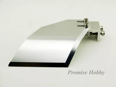 CNC Alloy Turn Fin 73mm X 85mm For 26cc Or Larger Hydro Petrol Nitro Ele RC Boat • $43.82