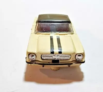 Vintage Aurora T-Jet HO Slot Car 1965 White Ford Mustang Coupe. Body Only NM. • $20