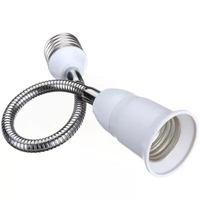 $7.82 • Buy E27 LED Light Bulb Lamp Holder Flexible Extension Adapter Socket