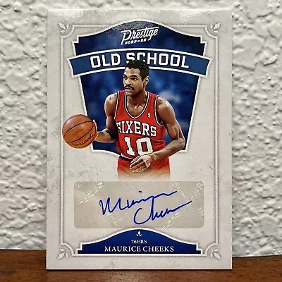 Maurice Cheeks 2022-23 Chronicles #osa-mck Prestige Old School Auto 76ers • $12.19