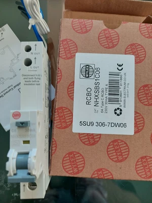 £12 • Buy Wylex NHX Range C6 RCBO 30mA NHXSBS1C06 6kA  Type A  Curve C 6 Amp New & Boxed
