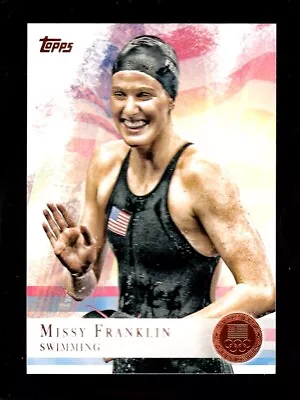 2012 Topps Usa Olympics Bronze #59 Missy Franklin Swimming • $2.99