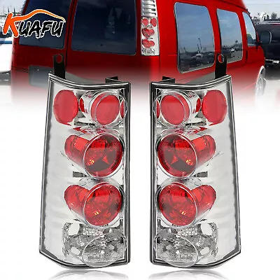 For Savana/ Express 1500 2500 3500 1996-2002 Brake Tail Lights Pair #GM1092167 • $78