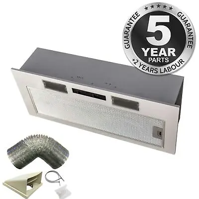 SIA 70cm Under Cupboard Canopy Built In Cooker Hood Extractor Fan + 1m Ducting • £96.99