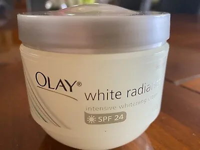 $27 • Buy OLAY  White Radiance Intensive White Cream SPF24 50 / 100g