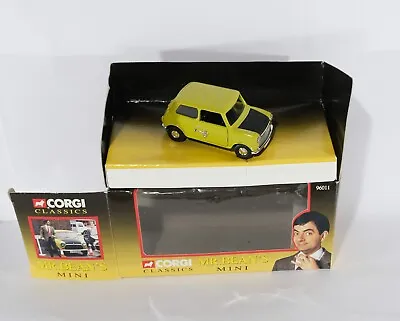 Corgi Classics 96011 Mr Bean's Mini Gloss Bonnet Diecast Model Car K1. • £29.95