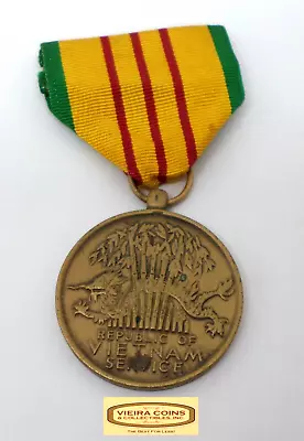 U.S. Republic Of Vietnam Service Military Medal 32 Mm  Approx.- #M26770NQ • $9.99