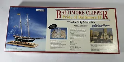 MODEL SHIPWAYS #*2120 Baltimore Clipper Pride Of Baltimore II 3/16” Scale CZ-LR • $0.99