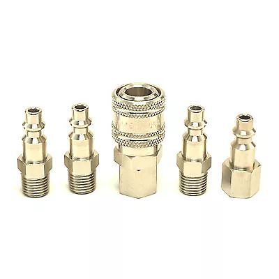 1/4  Npt Stainless Steel Air Hose Fittings Best Quality Couplers In The Market  • $62.79