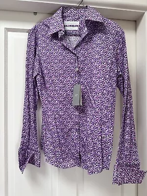 Rhodes & Beckett Size 10 Floral Print Cotton Shirt Ladies • $70