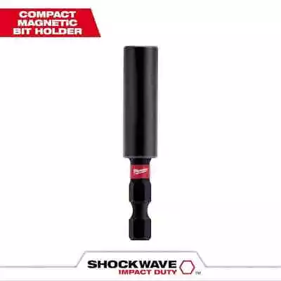 Milwaukee Shockwave Compact Magnetic Bit Tip Holder • $6.84