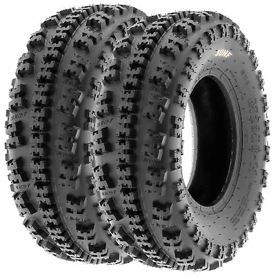 Pair Of 2 22x7-10 22x7x10 Quad ATV All Terrain AT 6 Ply Tires A027 By SunF • $105.98