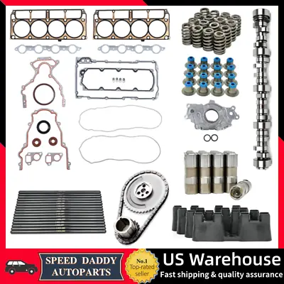 Stage 3 Cam Lifters Timing Chain Kit For 99-10 Gen III LS Truck 4.8 5.3 6.0 6.2L • $459.95