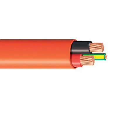 (per Metre) 2 Core & Earth Orange 2C+E / Twin & Earth / T+E Insulated Cable Wire • $5