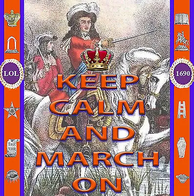Keep  Calm  And  March  On   -  *new* -  Loyalist/ulster/orange Cd • £8