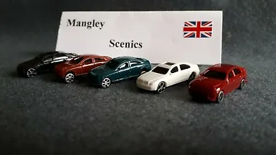 MANGLEY SCENICS 5 Pcs Cars For N Gauge Diorama Model Railway 1/160 Scale • £2.99