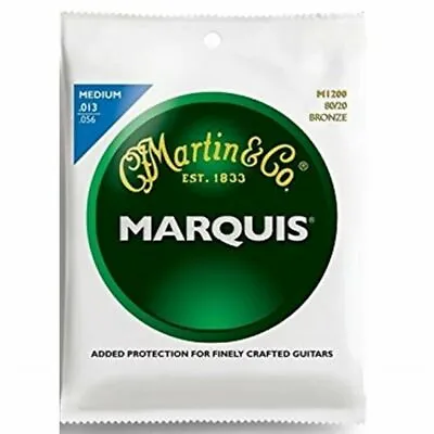 Martin M1200 Marquis 80/20 Bronze Acoustic Guitar Strings 13 - 56 • $21.08