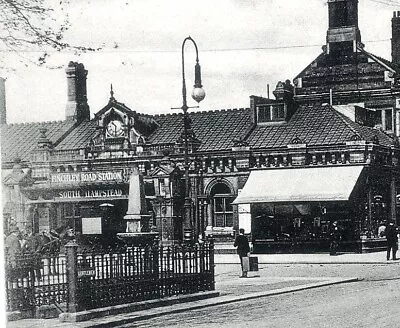 LONDON UNDERGROUND South Hampstead FINCHLEY RD STATION By Charles Martin 1457 • £16