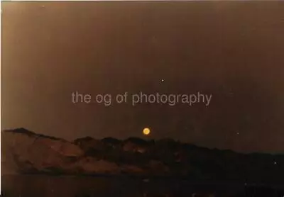 Western Moon FOUND PHOTO Color FREE SHIPPING Original Snapshot VINTAGE 25 56 L • $13.01