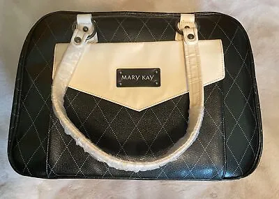 New Mary Kay Large Black Cream Consultant Starter Travel Bag Tote Organizer • $25