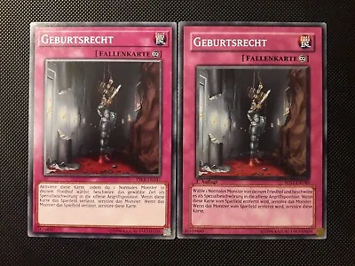 Yu-Gi-Oh! 2x Birthright YSKR-DE047/ 5DS1 Common 1st /2. Edition Excellent • £1.53