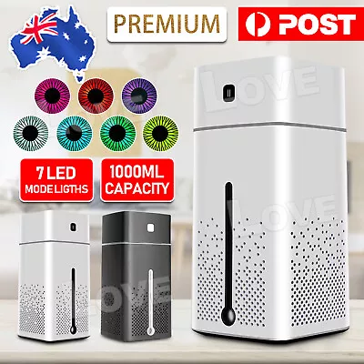 $17.95 • Buy LED Air Humidifier Aroma Aromatherapy Diffuser Essential Oil Ultrasonic Purifier