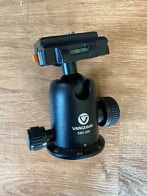 Vanguard SBH-100 Ball Tripod Head With TWO BASEPLATES- Very Good Used Condition • $22