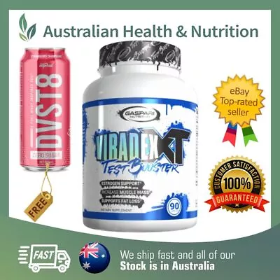 Gaspari Nutrition Viradex Xt 90 Tablet + Free Same Day Shipping & Dvst8 Can • $74.95