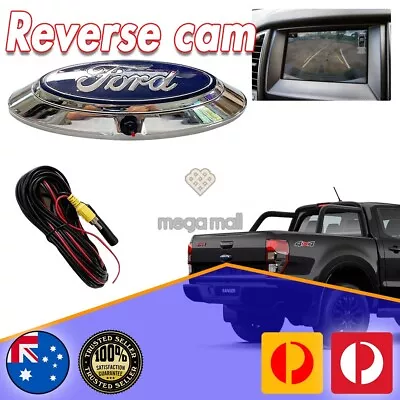 Rear Tailgate Reverse Camera Housing Bezel & Emblem For Ford Ranger Raptor 2012+ • $129.99
