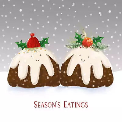 Seasons Eatings Mind Charity Christmas Cards - Pack Of 10 • £1.74