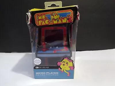 MY ARCADE Ms. Pac-Man Micro Player Retro Arcade 2019 Orig Pkg A Bit Rough • $11.50