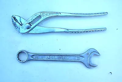 Mercedes Benz  HEYCO 17x19mm Box Combo Wrench Adjustable Pliers Tool Kit • $20