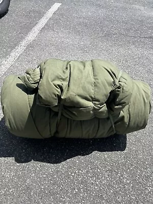 Tennier US Army Subzero Extreme Cold Weather ECW Down GI Mummy Sleeping Bag • $110